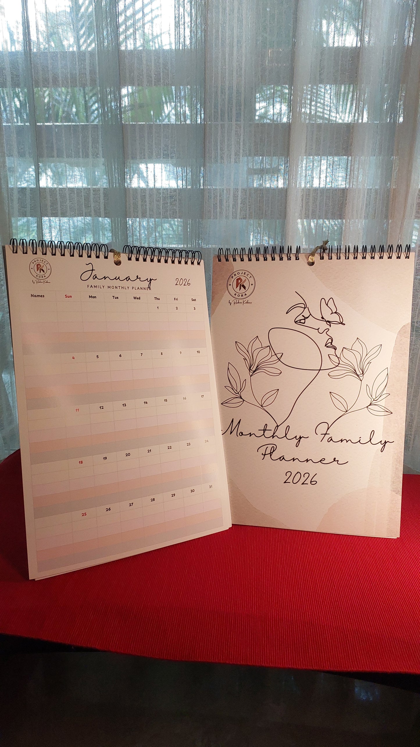 2026 Monthly Planner for Family