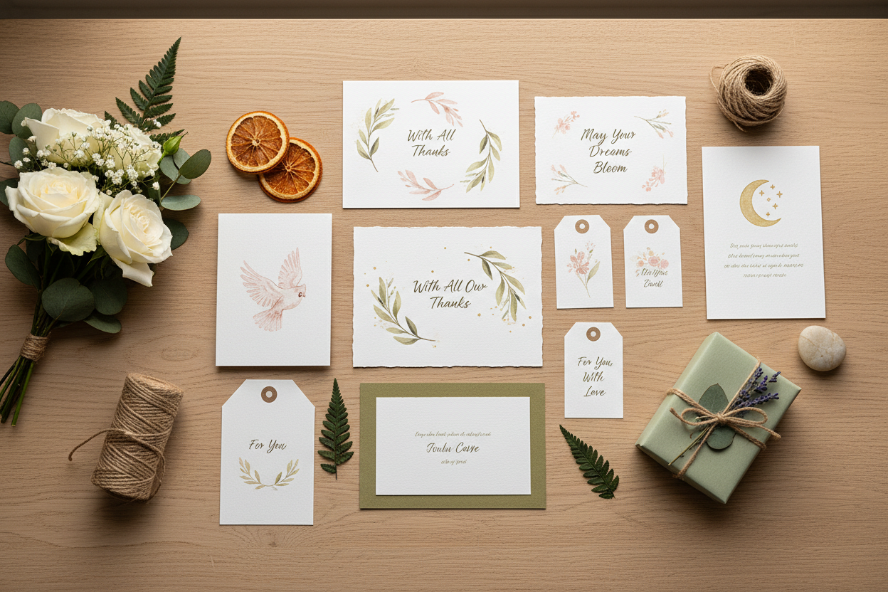 Thank you /Wish Cards