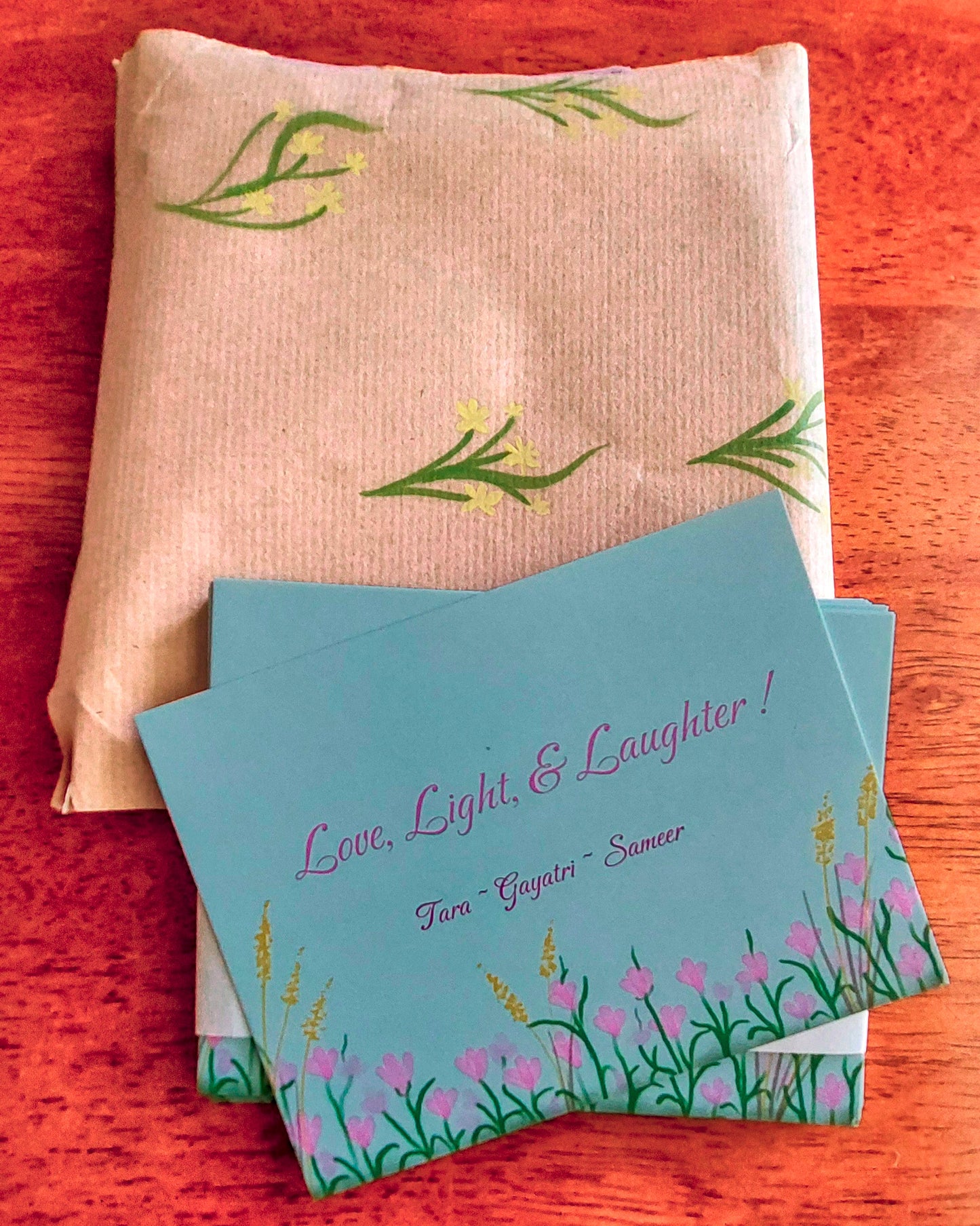 Flowers Field (Pack of 20 cards+envelopes)