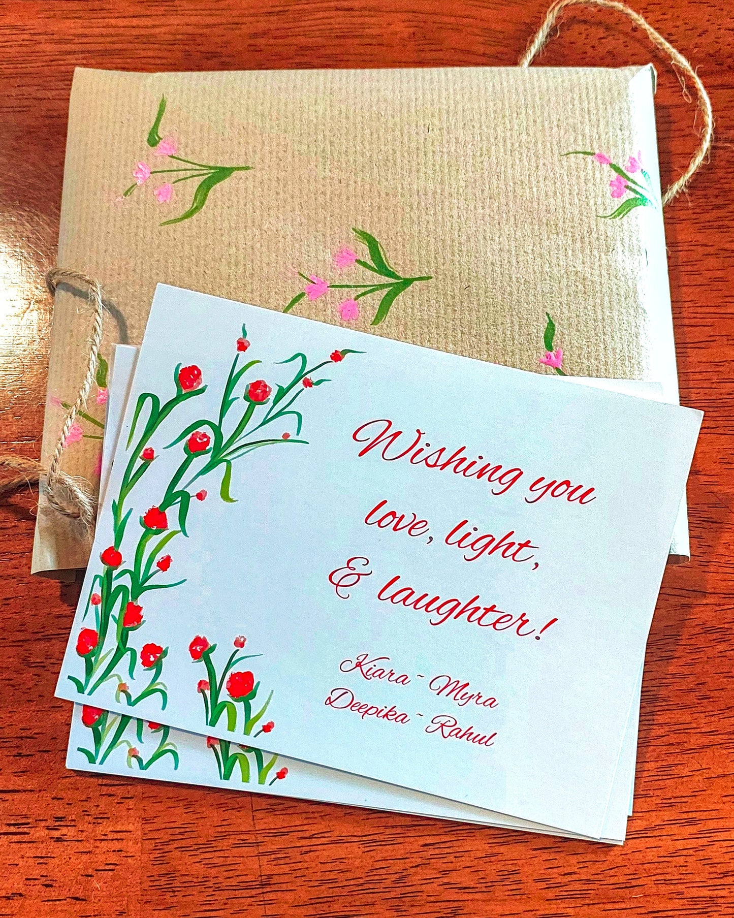 Flowers Arch (Pack of 20 cards+envelopes)