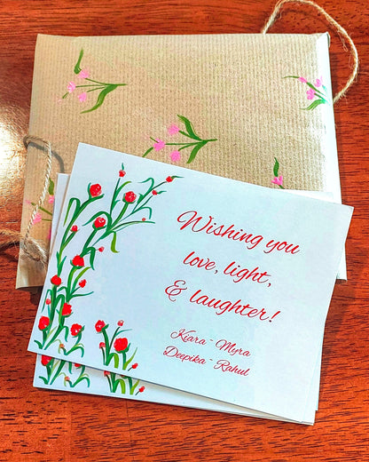 Flowers Arch (Pack of 20 cards+envelopes)