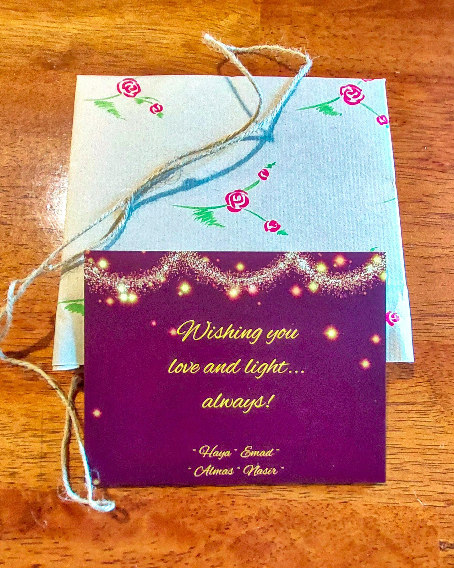 Fairy Lights (Pack of 20 cards+envelopes)