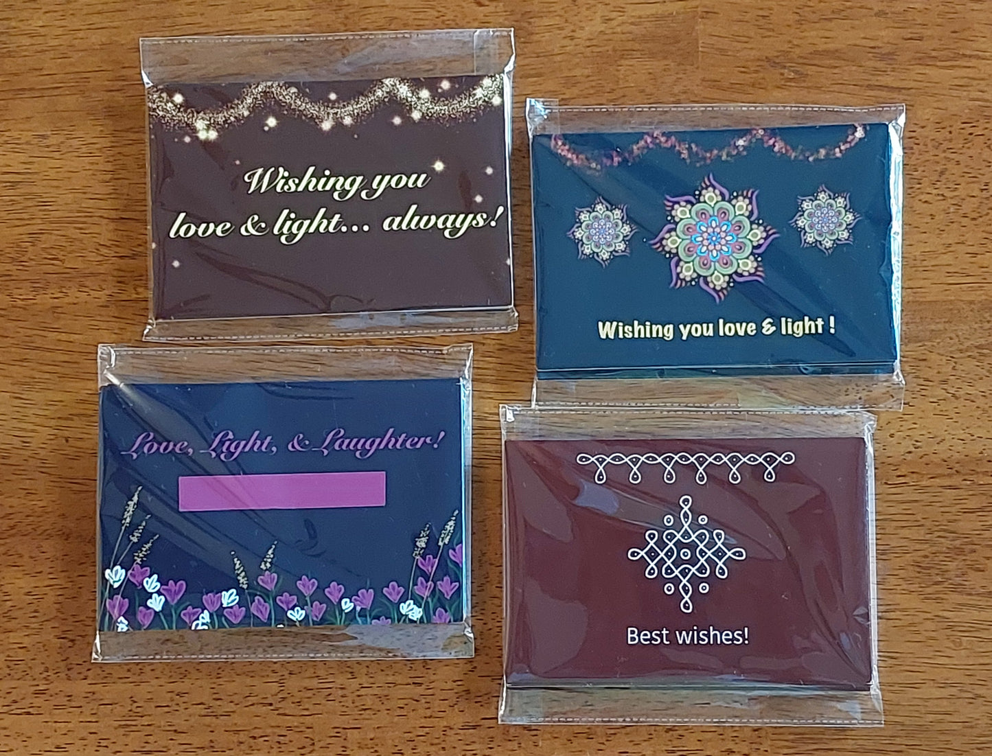 Blue Toran (Pack of 20 cards+envelopes)