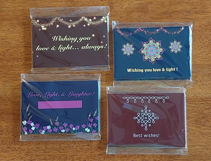 Blue Toran (Pack of 20 cards+envelopes)