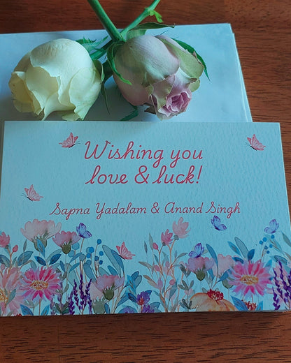 Watercolor Butterfly (Pack of 20 cards+envelopes)