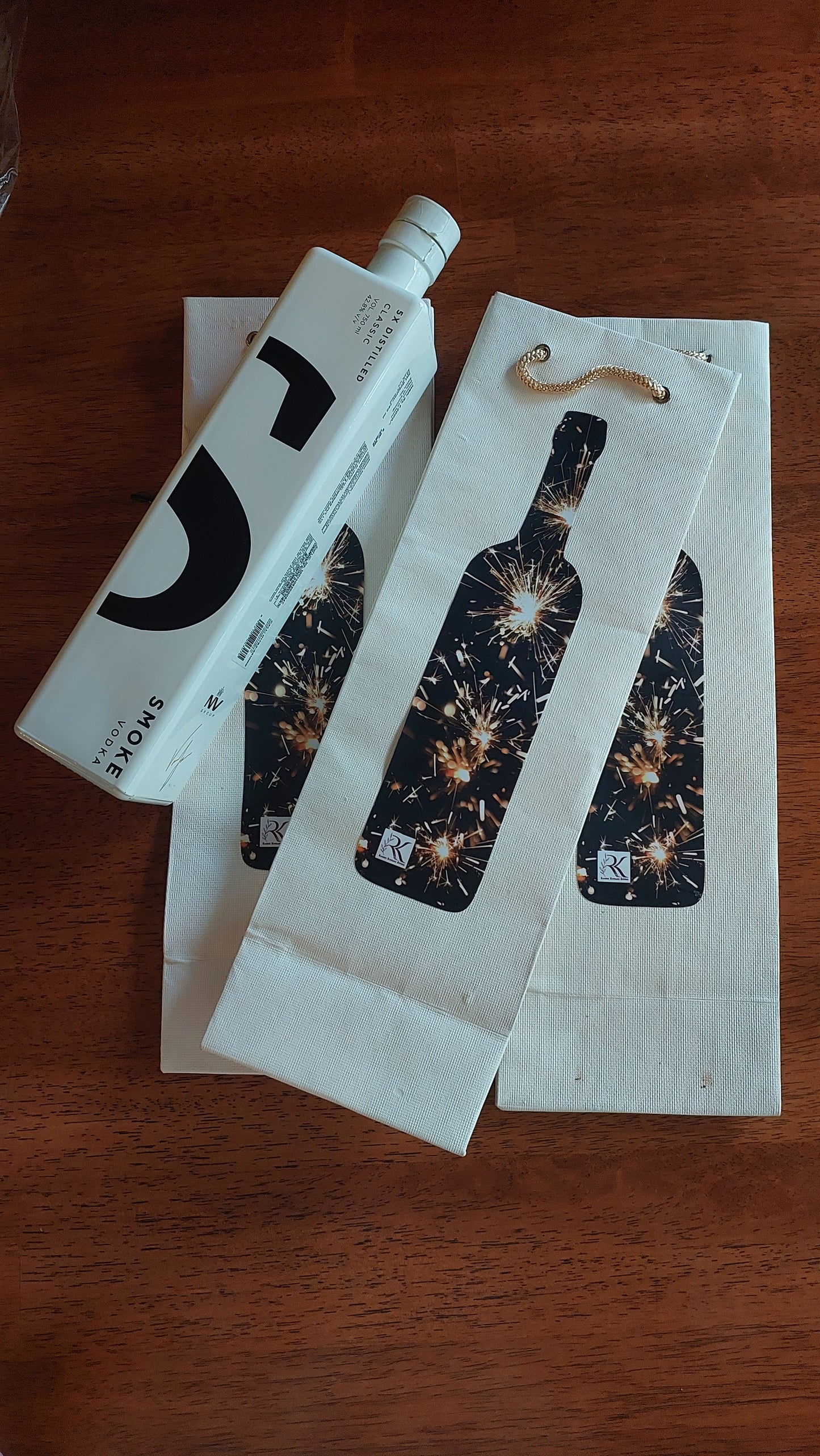 Wine Bag - Fireworks