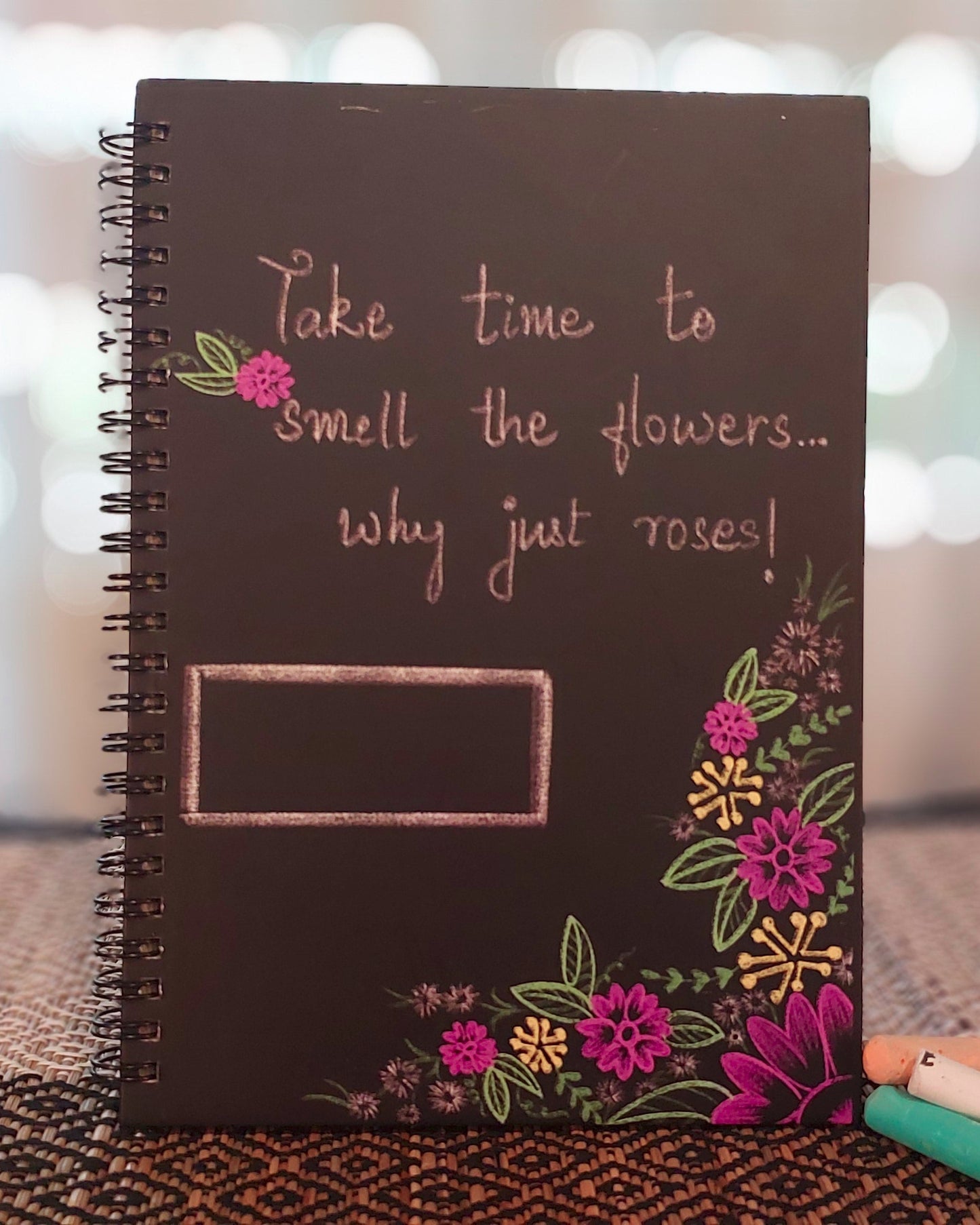 Chalkboard - Smell Roses