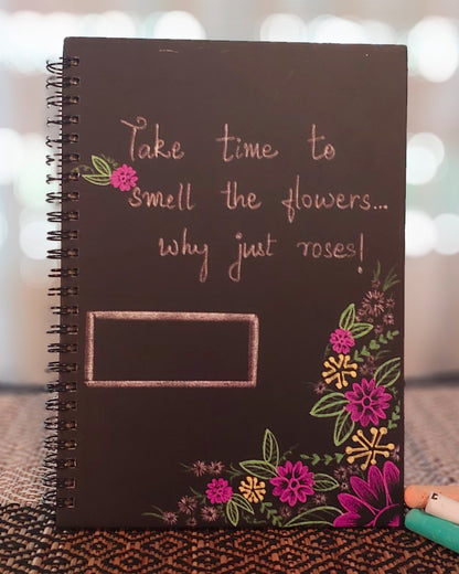 Chalkboard - Smell Roses