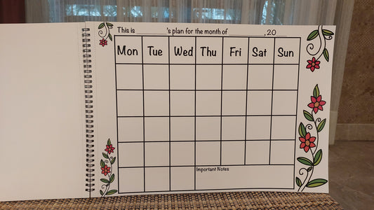 A3 Planners - Floral