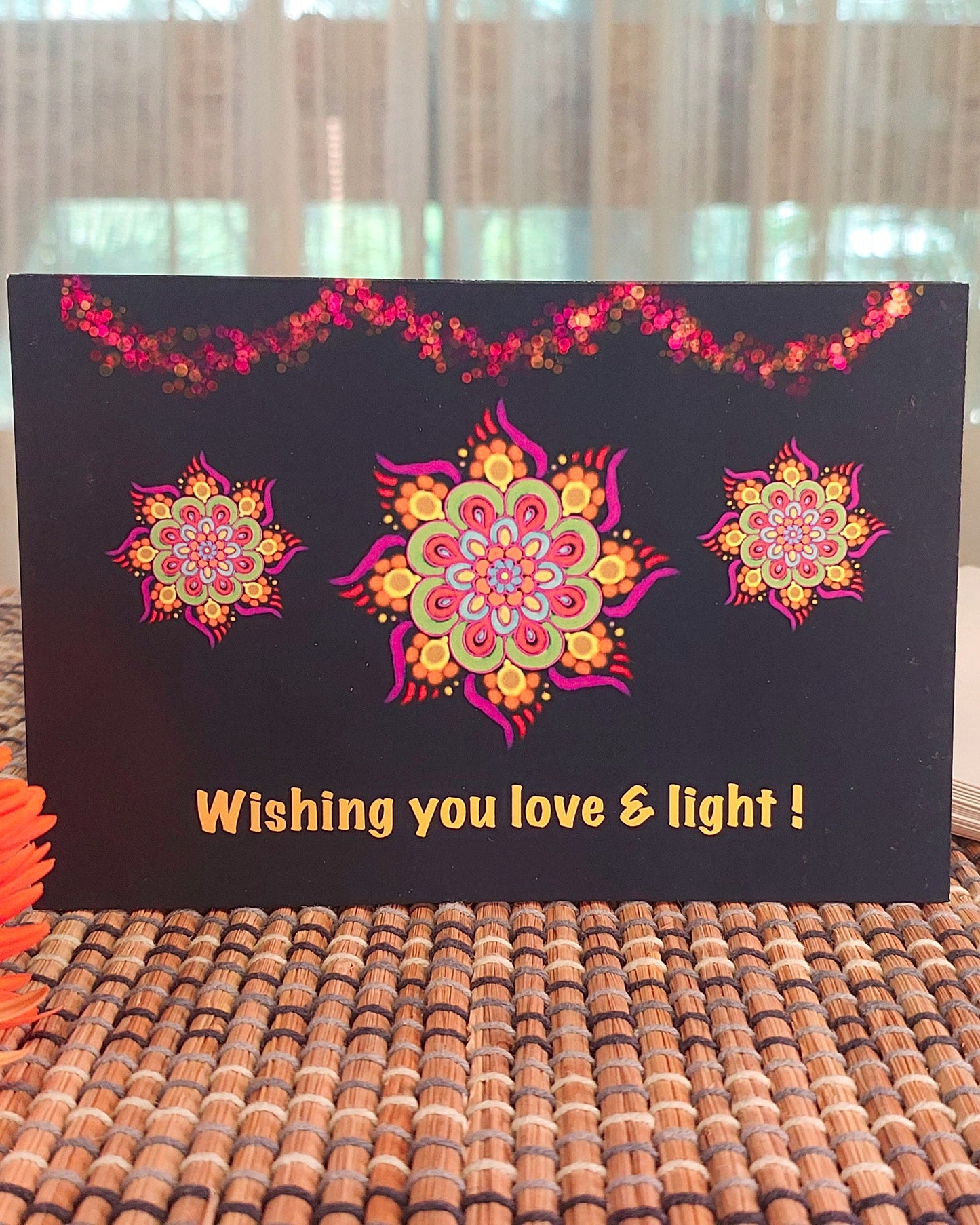 Blue Toran (Pack of 20 cards+envelopes)