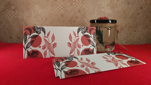 Brown & Black Floral