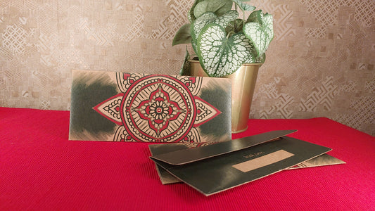 Green Mandala - Brown