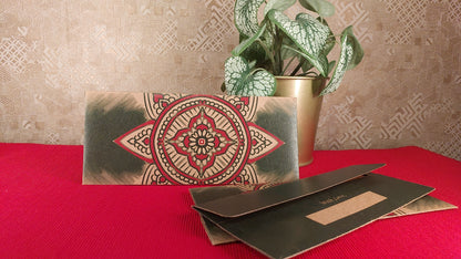 Green Mandala - Brown