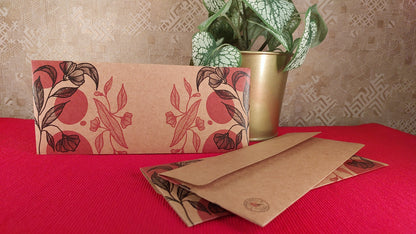 Brown & Black Floral - Brown (Pack of 2)