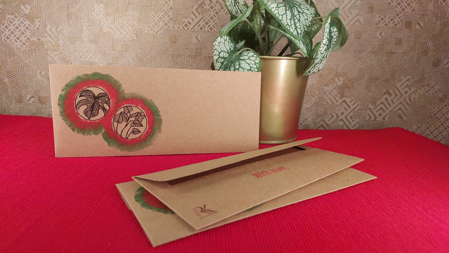 Red and Green Ven - Brown