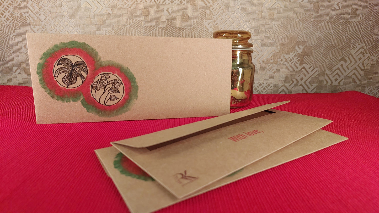 Red and Green Ven - Brown