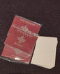 Red Rangoli (Pack of 20 cards+envelopes)