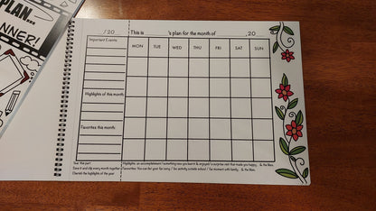 A3 Planners - Floral with HL