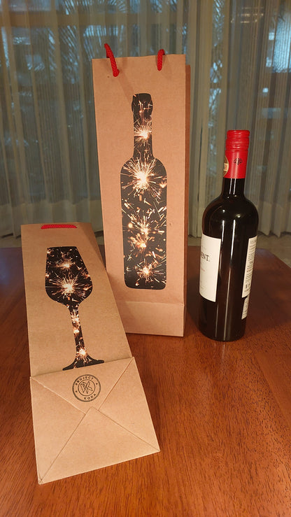 Wine Bag - Fireworks