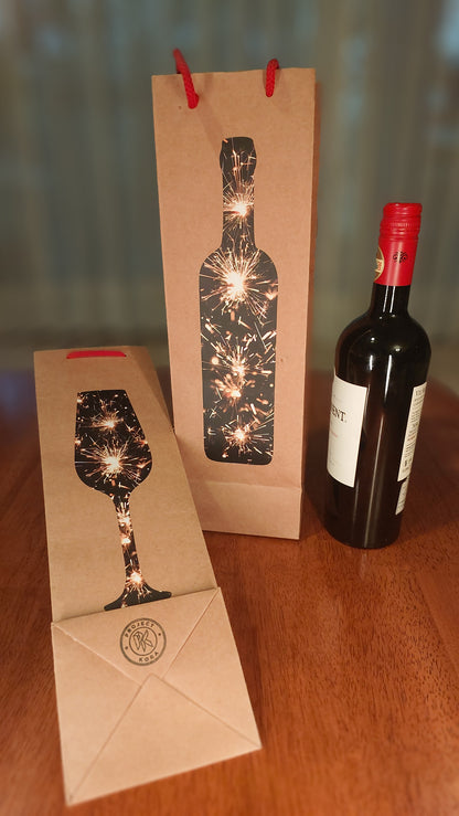 Wine Bag - Fireworks