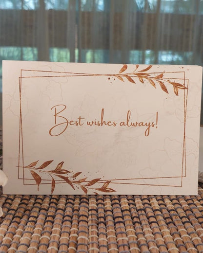 Golden Leaves (Pack of 20 cards+envelopes)