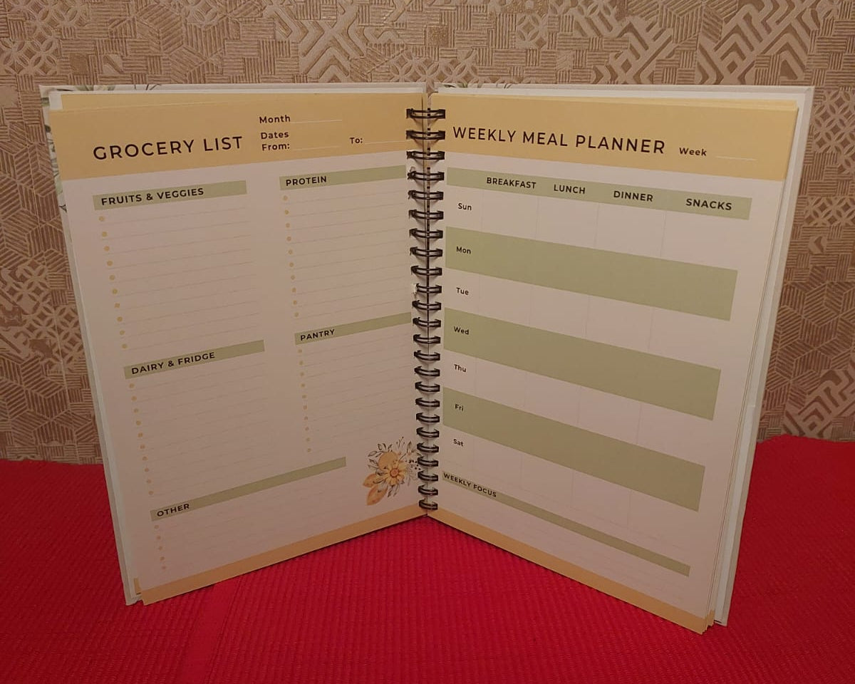 Lemons Weekly Meal Planner